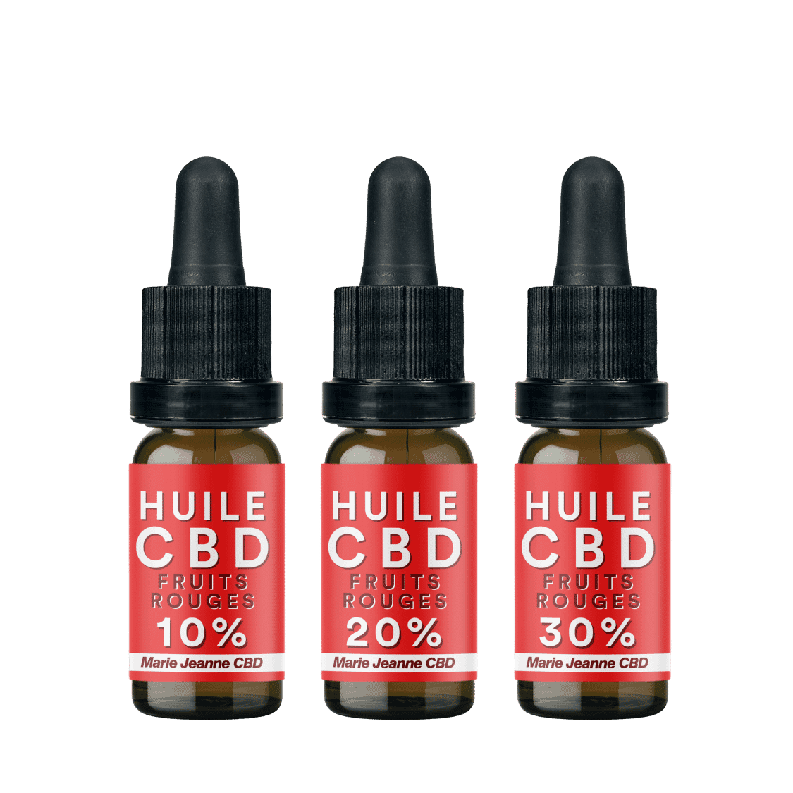 Red Fruits CBD Oil 10ml - Marie Jeanne CBD ®